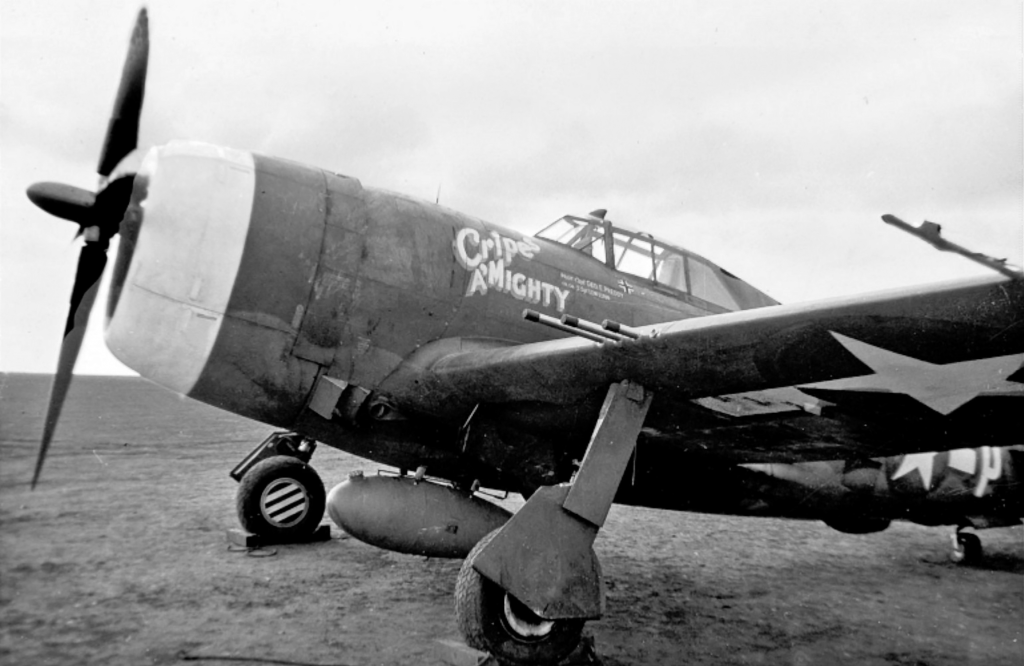 2. 'Cripes A' Mighty' P-47 Thunderbolt
