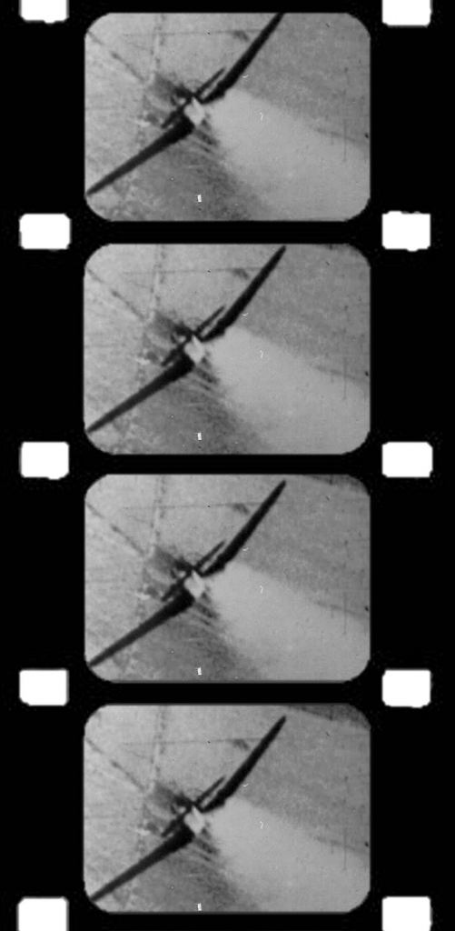 9. Preddy gun film Bf 109 destroyed (1 of 6) on Aug 6, 1944